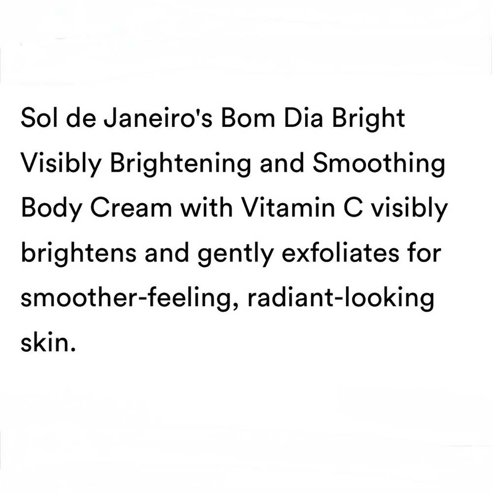 Sol de Janeiro Bom Dia Bright Cream Cheirosa 40 Fragrance Plum Jasmine Vanilla - Picture 7 of 7
